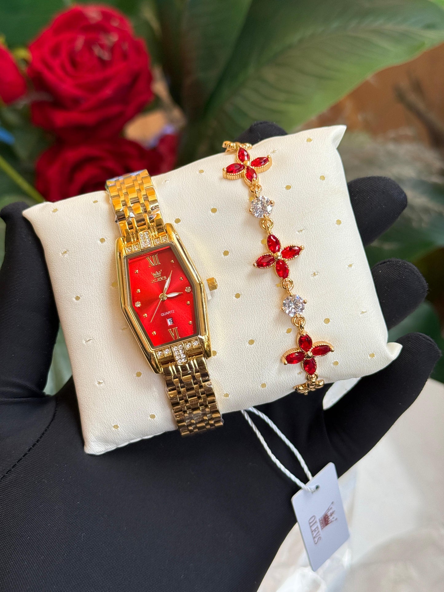 OLEVS LADIES WATCH X BRACELET