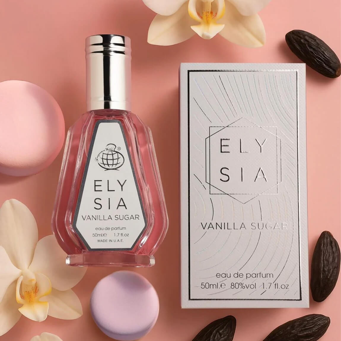 Fragrance World Elysia Vanilla Sugar Eau de Parfum 50ml