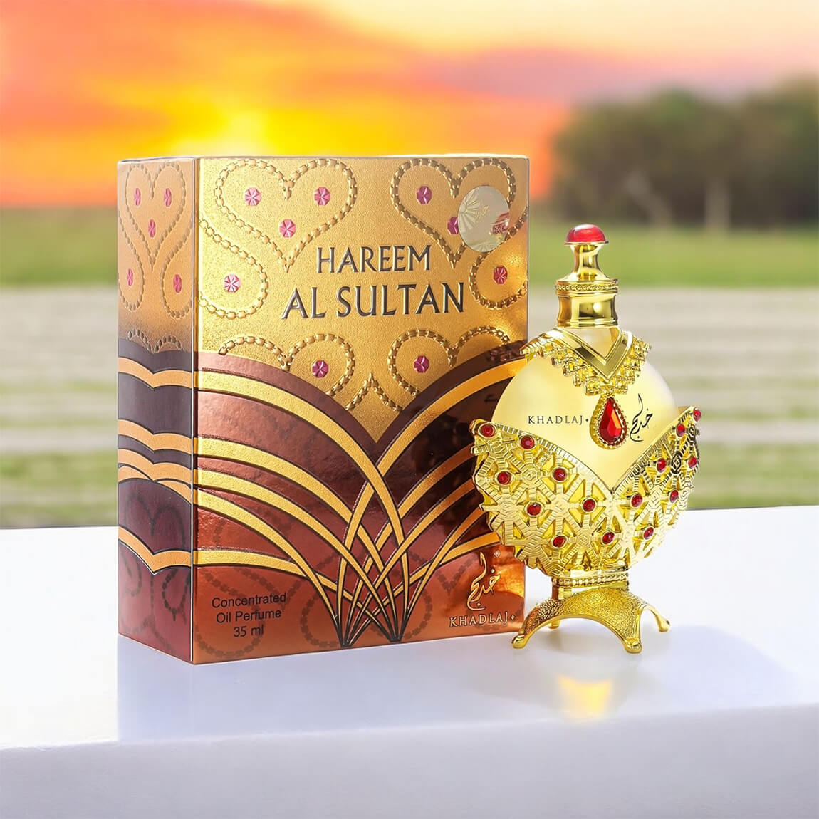 Khadlaj Hareem Al Sultan Gold Concentrated Oil Perfume 35ml