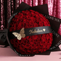 Nakulove Heart Red Roses Bouquet